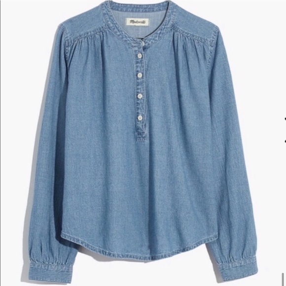 MADEWELL chambray top - Picture 6 of 6